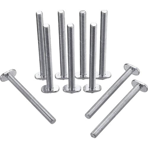 New Hot Screws - 5Pcs M8X100Mm T-Nut Sliding Screws for 30 Series Miter Track