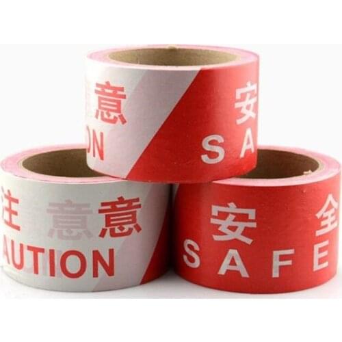 PE Disposable Engineering Warning Line Guard Belt 100m/Roll Safety Protective Tape