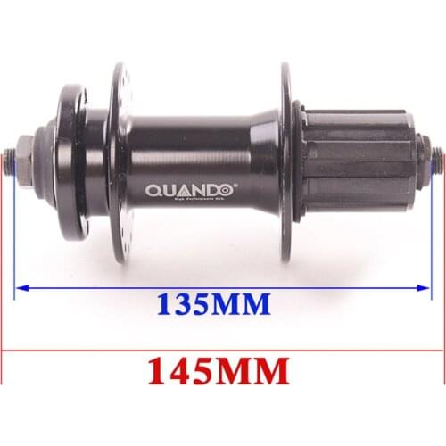 Disc Brake Hub Rear Hub Mountain Bike 32/36 Holes Single Black Accessories