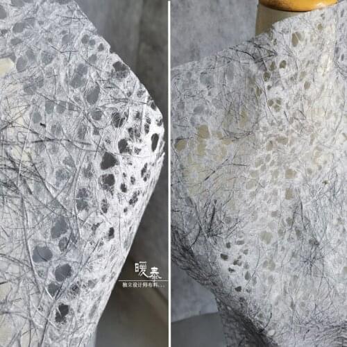 Ragged Fabric Paper Sence Complex Process DIY Photo Props Modeling Design Graduation Project Art Decor Clothes Designer Fabric