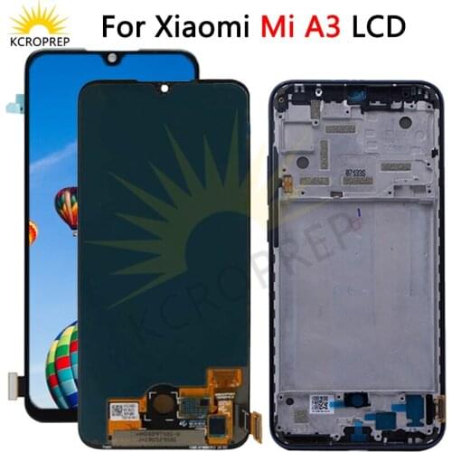 OLED For Xiaomi Mi A3 LCD For MIA3 Touch For Xiaomi MI CC9E Screen Replacement Digitizer Sensor Glass For Xiaomi Mi A3 lcd