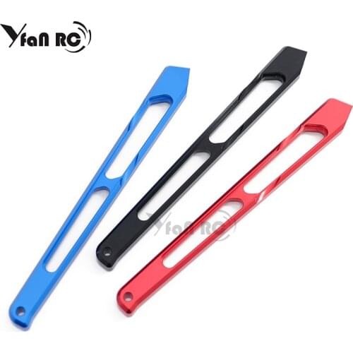 1 Pcs Arrma Kraton 1/8 6S truck RC car Senton/typhon applicable aluminum alloy chassisrear support rod Upgrade accessories