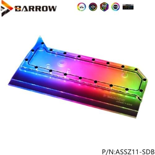Free shipping Barrow waterway plate for ASUS Z11 case，guide waterway plate Aurora ASSZ11-SDB