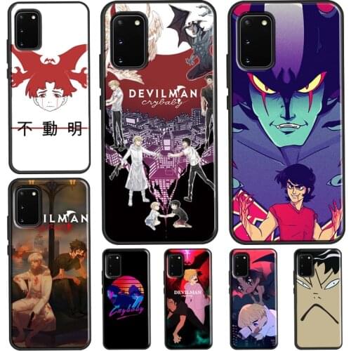Akira Fudo Devilman Crybaby For Samsung S20 FE S8 S9 S10 Plus Case For Galaxy Note 10 Plus Note 20 S21 Ultra Funda