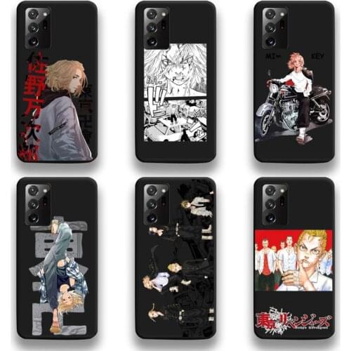 Anime Tokyo Revengers Mikey Phone Case For Samsung Galaxy Note20 ultra 7 8 9 10 Plus lite M51 M21 M31S J8 2018 Prime