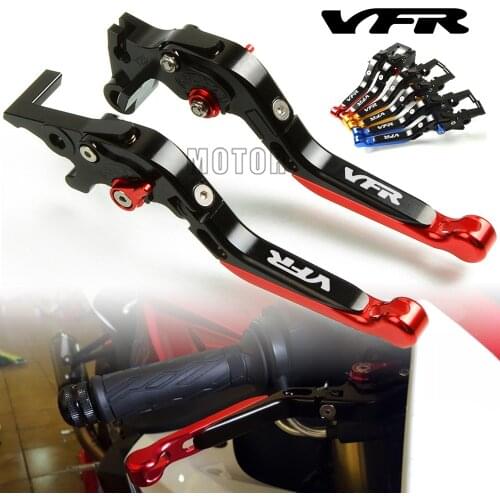 For Honda VFR1200/VFR1200F/VFR400 NC30/VFR750/VFR800/VFR800F Motorcycle CNC Folding Brake Clutch Levers VFR 1200 400 750 800 F