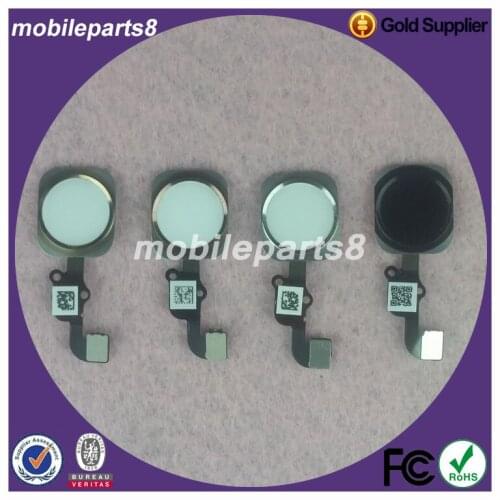 Home Button Flex Cable Assembly for iPhone 6S 6S plus home button with flex cable black or white or gold