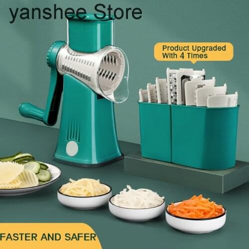 Kitchen machinery vegetable cutter potato manual cutter rotary cutter Mini nutmeg cutter screw cutter kitchen tools