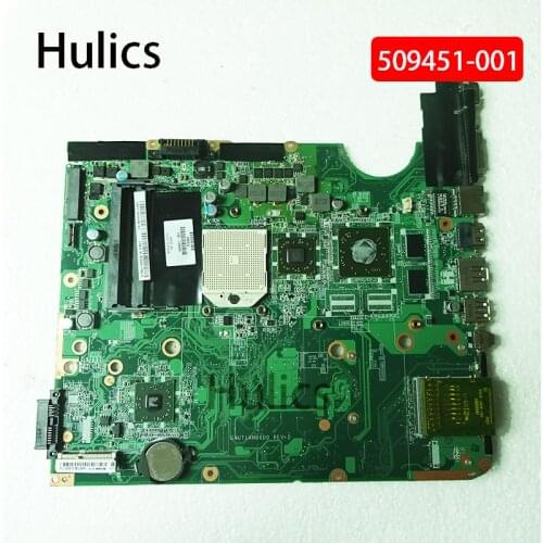 Hulics Original 509451-001 dv6-1000 Notebook for hp pavilion DV6 DV6Z-1000 motherboard DAUT1AMB6D0