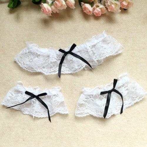 New Big Bow Lace Leg Ring Women Sexy Garters Intimates Harness Wedding Garters Bridal Leg Belt Garter Women Garters Accessories