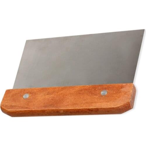 Soap Cutter Straight Stainless Wax Dough Slicer Wooden Handle for Soaps Making SNO88