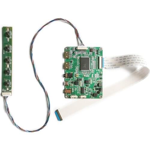 Fit NV125FHM/NV133FHM panel controller board DIY kit laptop screen EDP 5V micro USB power 1920*1080 30-Pin 2-mini