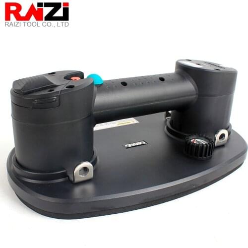 Raizi Portable Grabo Electric Vacuum Suction Cup Heavy Duty Lifter for Granite Glass Tiles Wood Dry-Wall Lifting