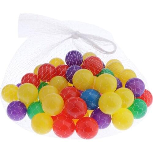 100 Pieces Colorful Swimming Balls Outdoor Swimming Toys For