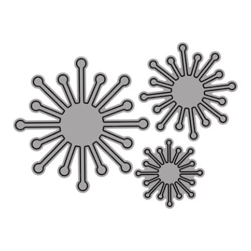 Cutting Dies Irregular Pattern Of Spiked Petals For DIY Scrapbooking Embossing Album Paper Cards Dies 2021 New