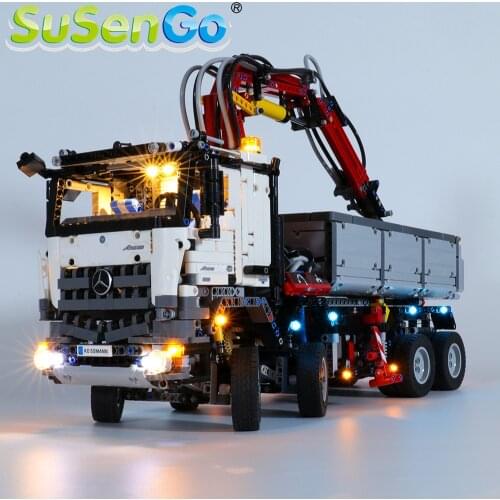 SuSenGo LED Light kit For 42043 Technic MBZ Arocs 3245 , (Model Not Included)