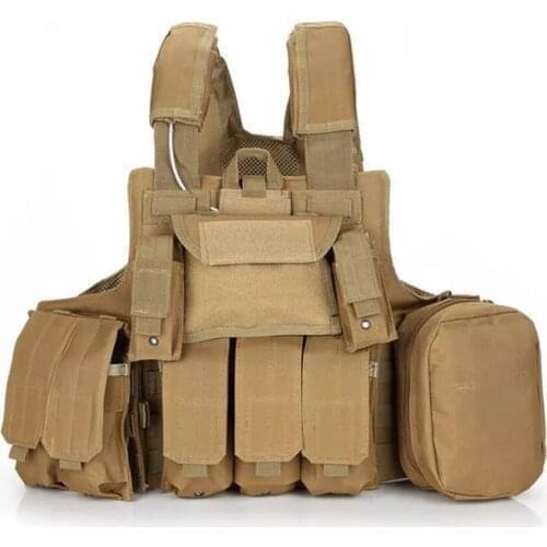 Tactical Molle Strike Vest Plate Carrier Chest Rig Airsoft Vest Military CS Paintball Hunting Vest Mag