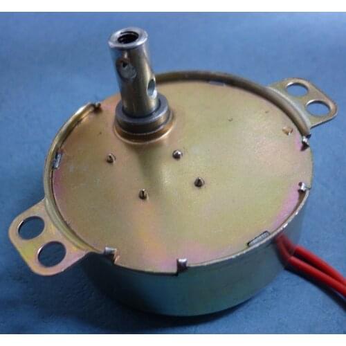 TYD49 CW/CCW Round Claw-Pole Permanent Magnet Synchronous Motor 49TYD 220V 5RPM 15RPM 33RPM Floor Fans Bobble Head