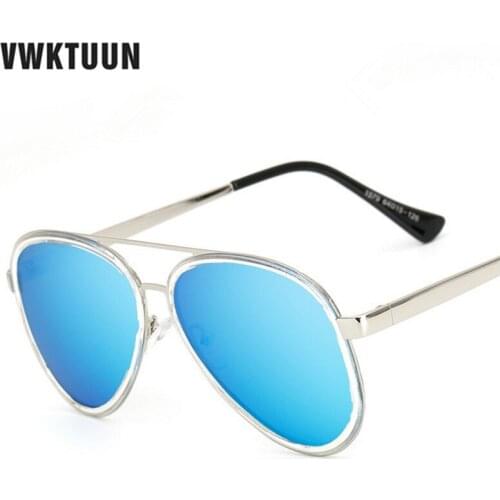 VWKTUUN Polarized Sunglasses Women Coating Driving Sunglass Twin Beams Retro Sun glasses For Men Vintage Mirror Oculos Feminino