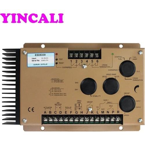 High Quality Speed Controller ESD5330 Diesel Generator Speed Control Unit Speed Governor