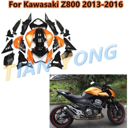 Motorcycle ABS Plastic Full Body Protective Shell Fairing Kit For Kawasaki Z800 2013-2016 Protector Decorative Mudguards Panels