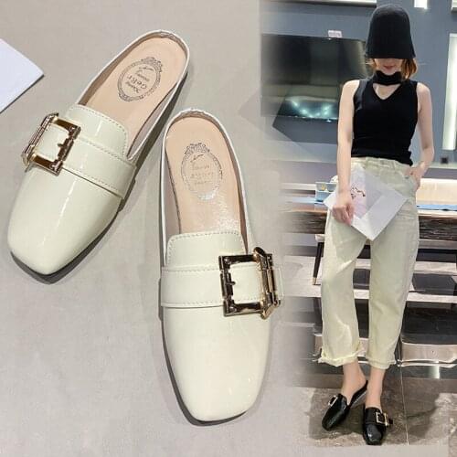 2021 Womens Flip Flops Summer The New Solid Color Fashion All-match Comfortable Rubber Flat Shoes Casual Shoes Female Shoes