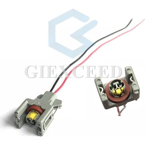 2 Pin Auto Fuel Plug With Wires Spray Nozzle/Oil Atomizer Connector Car Electrical Plug Wiring Harness Socket