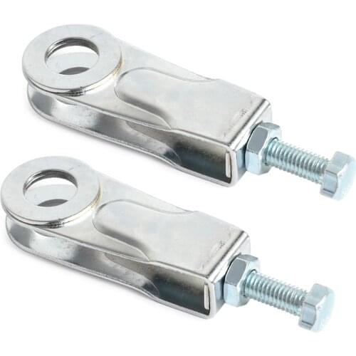 2Pcs Chain Puller Tensioner Adjuster Tool For Yamaha- YBR125ED YBR125 YBR 125 Motorcycle Chain Regulator Kit 2008-2016