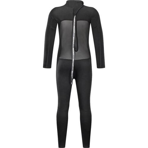 One-Piece Swimsuit Long Sleeve Snorkeling Jumpsuit Swimming Quick-Drying Wetsuit 2MM Men And Women Sunscreen Swimsuit
