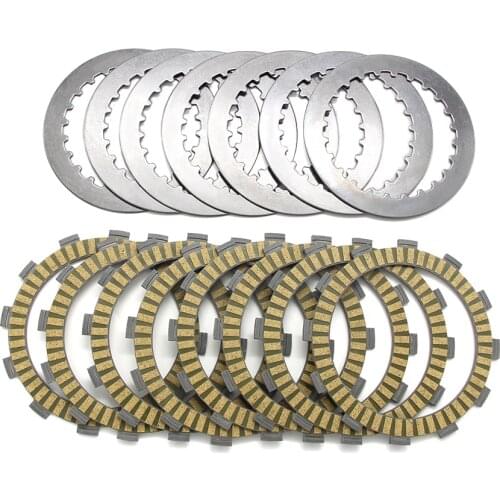 MOTOR Clutch Friction Disc Plate Kit For Honda CR125 RY/R1/R2/R3 R4/R5/R6/R7 CRF250R 22201-KS6-700 22321-KA3-710 22321-KF0-770