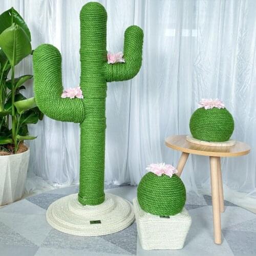 Cactus cat climbing frame cat tree climbing frame cat scratching post grinding claws pet climbing frame supplies