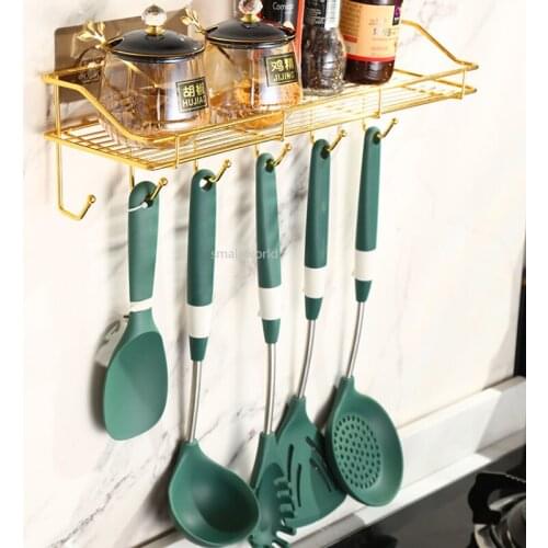 Kitchen spice rack bathroom towel storage rack kitchen utensils organize kitchen accessories restroom organizer shelf organizer