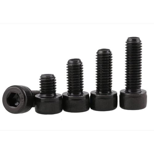 M3 M4 M5 12.9 High-Strength Hexagon Screw Head Bolt Head Screw Standard Parts 50 Pcs