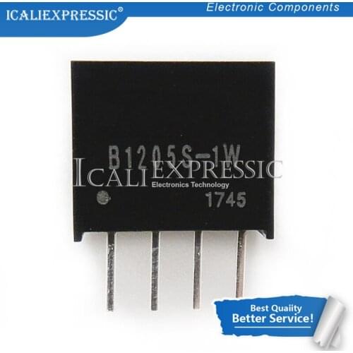 5cps B1205S-1W module B1205S-1WR2 B1205S-1W B1205S SIP-4 DC-DC 12V 5V In Stock