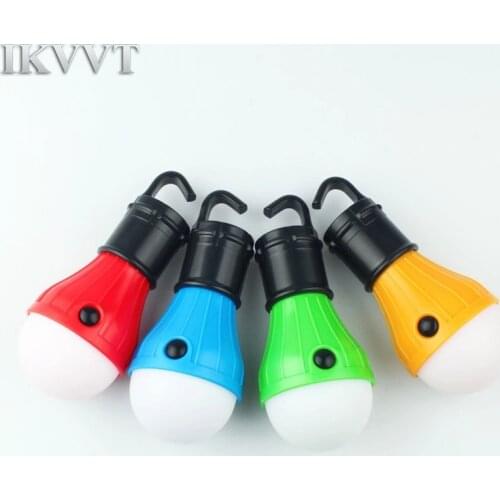 Hanging Hook Camping Light Mini Portable Tent Light Waterproof Lamp 3*AAA Battery Lighting Period 12 Hours