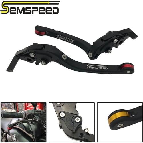 SEMSPEED Motorcycle CNC Adjustable Foldable Brake Clutch Levers Handle For Honda CBR1000RR/FIREBLADE/SP 2008-2013 2014 2015 2016