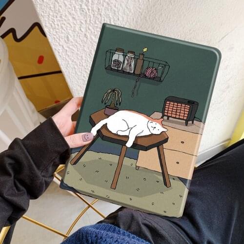 Cute Case for iPad Air 4 3 2 1 Case Funda Stand Cover for iPad 9.7 10.2 10.9 10.5 Pro 11 Mini 7th 8th Generation 2020 2019 Capa