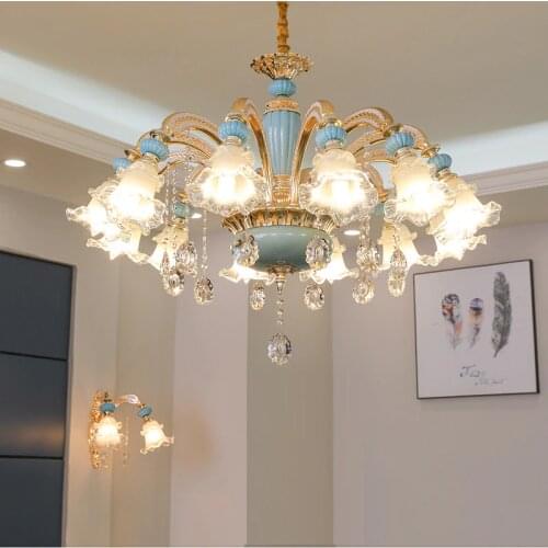 Dining Room Chandelier Light Modern Chandelier Lighting Bedroom Crystal Lamp Living Room Lights Nordic Decoration Lamps Home