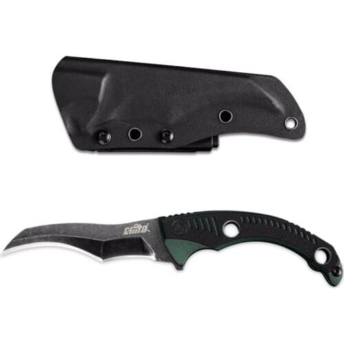CIMA GD109 Outdoor Survival BLACK Claw Tactical Knife AUS-8 Full Tang Fixed Blade Knife