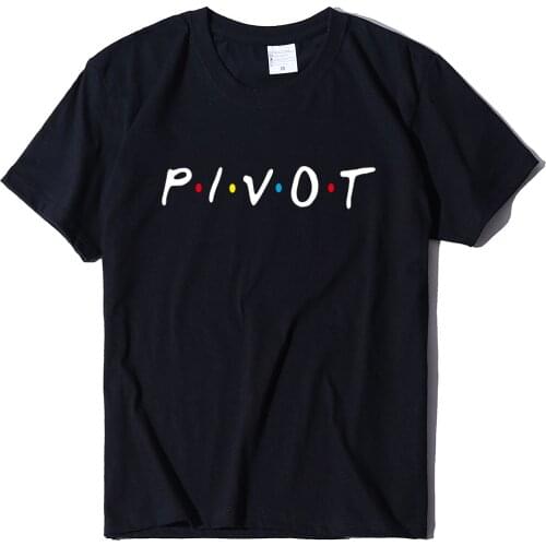 Hillbilly High Quality Fashion T Shirt Best Friends Forever Tshirt Women Pivot Letter Printed Tees The Friends Tv Shows T Shirt