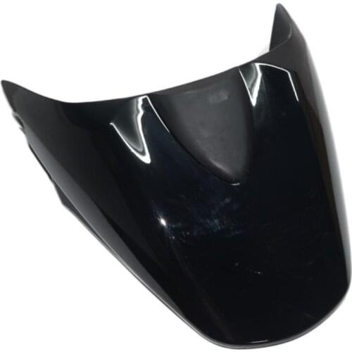 Black Motorcycle Rear Tail Pillion Passenger Hard Seat Cover Cowl Fairing Seat for Ducati Monster 659 696 796 1100
