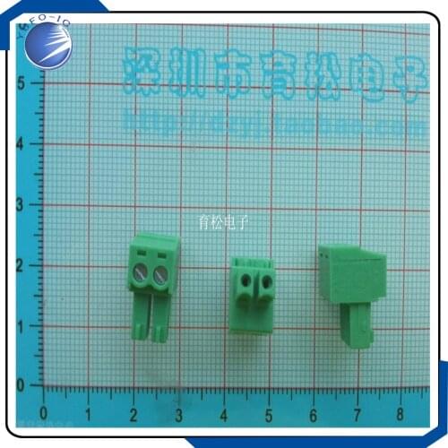 10PCS/LOT KF2EDG3.81 plug 2P 3.81MM 300V8A connector plug terminal 10