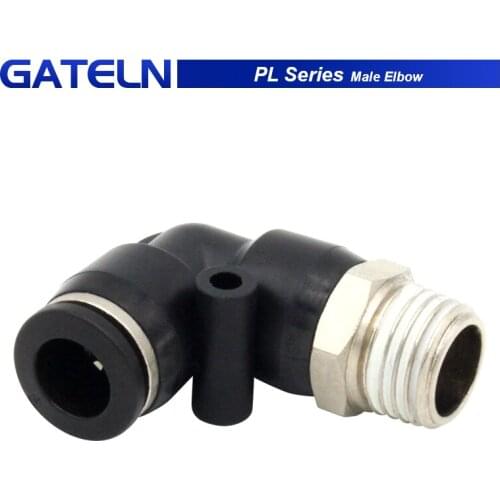 10pcs Pneumatic Fitting PL Series Male Elbow PL4-01 PL6-M5 PL6-01 PL8-02 10-02 Air Hose Connector Air Fittings pneumatic