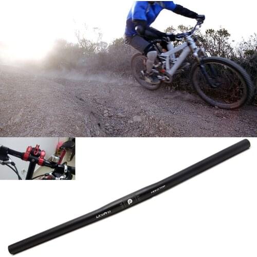 25.4mm Aluminum Alloy Handlebar Straight Bike MTB Bicycle Riser Flat Handlebar high quality