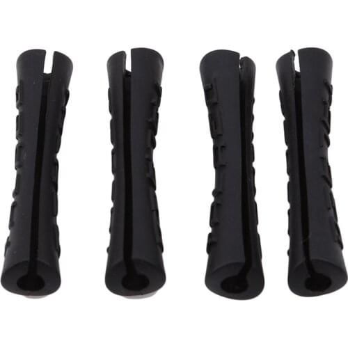 4pcs Bicycle Brake Cable Housing Rubber Protective Sleeve Brake Cable Protectors Guides Bike Accessories