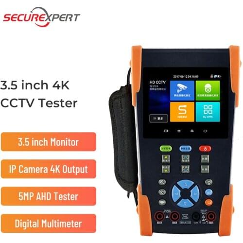 4K Monitor cctv tester ipc tester Analog Video surveillance monitor for ip camera tester mini monitor ahd poe tester ip tester