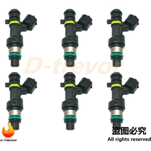 6Pcs OEM 16600-EN200 Fuel Injectors nozzle FBY2850 For Nissan Sentra NV 2.0L Versa Cube 1.8L