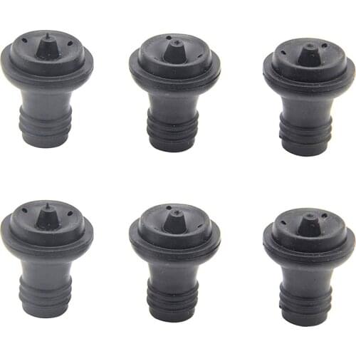 4 Pieces Rubber Vacuum Wine Pump Preserver Stoppers