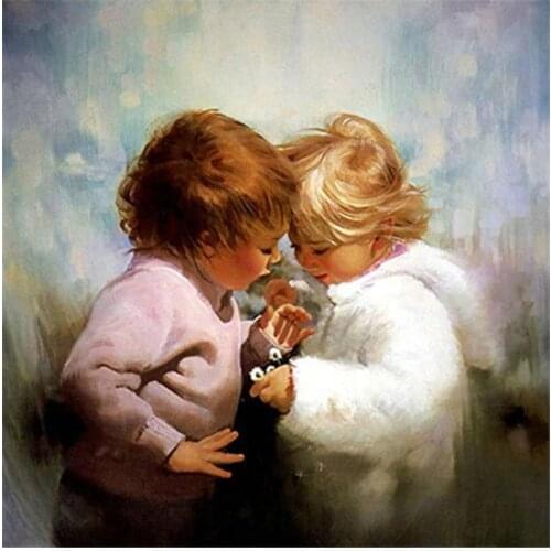 Diy full diamond painting children embroidery mosaic diamond dotz stickers rhinestone picture puzzle toy drawing wall decor frog