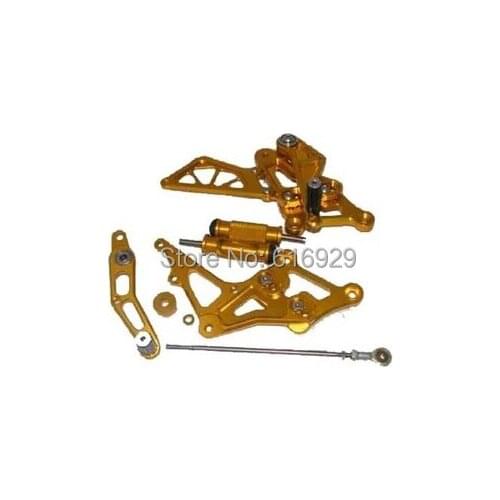 Anodized CNC Adjustable motorcycle Rear Sets rearsets racing parts rearsets footpegs for CBR250RR 2010-2011 VTEC400 1999-2011